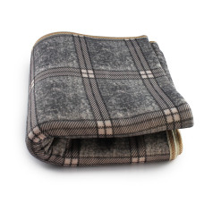 Простирадло електричне Electric Blanket 150х170см (клітчасте, Сіра)