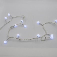 Гірлянда-нитка (String-Lights) 200W-6-1 внутрішня, пров.: білий, 12м (Білий)