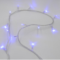 Гірлянда-нитка (String-Lights) 500B-1 внутрішня, пров.:прозорий, 30м (Синій)