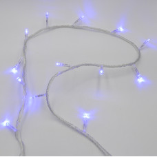 Гірлянда-нитка (String-Lights) 500B-1 внутрішня, пров.:прозорий, 30м (Синій)