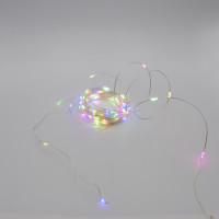 Гірлянда-роса (Copper Wire) 100M-4 внутрішня, пров.:прозорий, 10м (Різнокольорова)