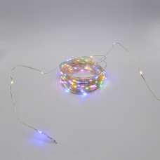 Гірлянда-роса (Copper Wire) 200M-4 внутрішня, пров.:прозорий, 20м (Різнокольорова)