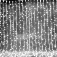 Xmas гірлянда LED (Водоспад 3M*1.5M) 320-W-2 Білий (40)