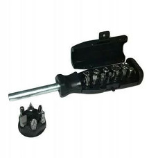 Викрутка з набором насадок, 18 шт TOOL QC 002/UKC. Набір 18в1