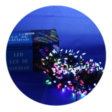 Гірлянда-нитка (String-Lights) 500M-3 внутрішня, пров.: чорний, 30м (Різнокольорова)