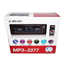 Автомагнітола MP3 3377 ISO 1DIN сенсор