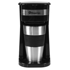 Кавоварка DOMOTEC MS-0709 Чорна (700Вт, кухоль 420мл)