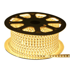 Гірлянда-стрічка (Rope-Lights) SMD5050-WW зовнішня, пров.:прозорий, 100м (Білий-теплий)