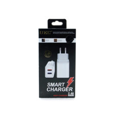 Зарядний пристрій UKC Fast Charge AR 001 2USB (адаптер)