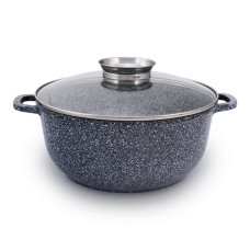 Котел UNIQUE UN-5214 2.4л (20см, круглий, гранітний)