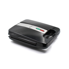 Сендвічниця DOMOTEC MS-7718 4 відділи 1000Вт (Чорний)