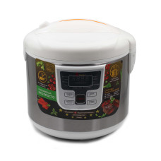 Мультиварка DOMOTEC MS-7724 Silver Steel (5л, 11прог. 900Вт)