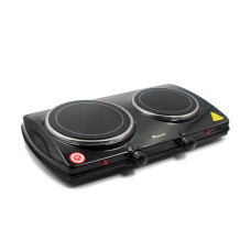 Плита інфрачервона Domotec MS-5852 2кф., 2100Вт. (Чорний)