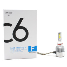 Світлодіодні лампи С6 LED H4 (3800Лм, 36Вт, 8-48В)