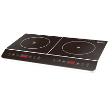 Плита індукційна Domotec MS-5872 2кф., 4000Вт. (Сірий)