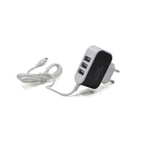 Зарядний пристрій USB 8600 MICRO v8 3usb (адаптер)