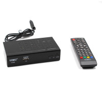 Тюнер DVB-T2 0968 Metal з підтримкою wifi адаптера (з екраном)