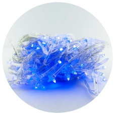Гірлянда-сітка (Net-Lights) внутрішня 120P NET B синій (пров.:прозорий; 1.3м)