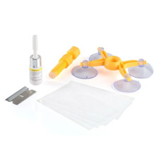Комплект для ремонту сколів Windshield Repair Kit полімер УФ