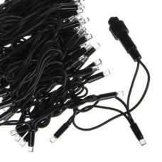 Гірлянда LED 100L 3.3 W Біла Вулична 10M BLACK WIRE