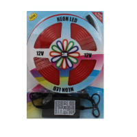 Стрічка силіконова LED NEON 5M RED 12V-220V