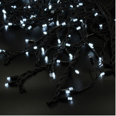 Гірлянда-бахрома LED 150 3.3Line Short curtain -Бульби/Бахрома W-1 біла 10м*1,5м Вул.