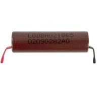 Акумулятор Li-ion 18650 2000mAh для паяння